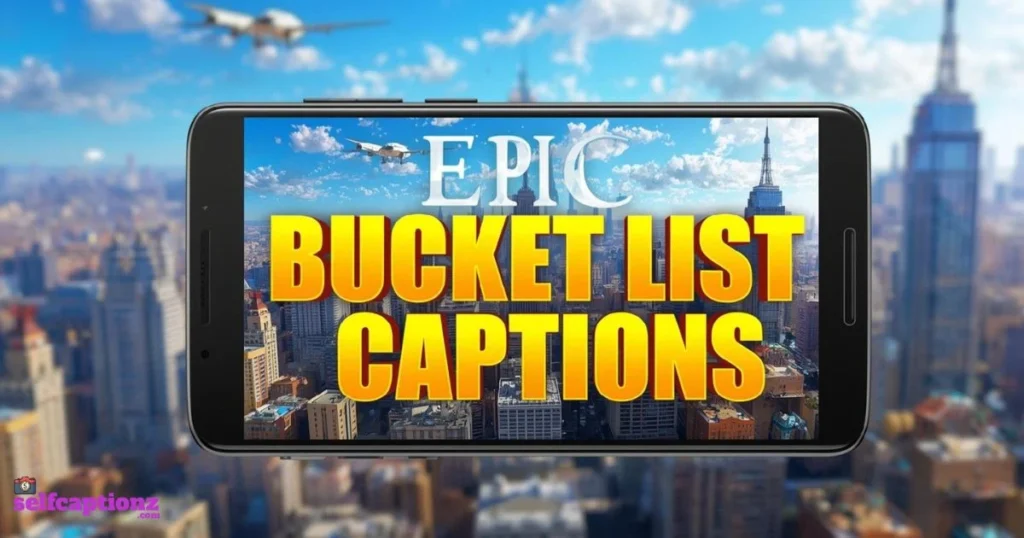 Epic Bucket List Captions For Adventure Seekers