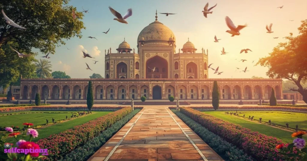 Nature And Garden Captions Inspired By Humayuns Tomb