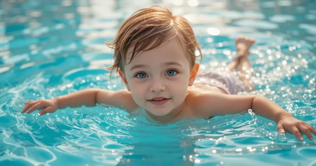 Short Baby Swimming Instagram Captions