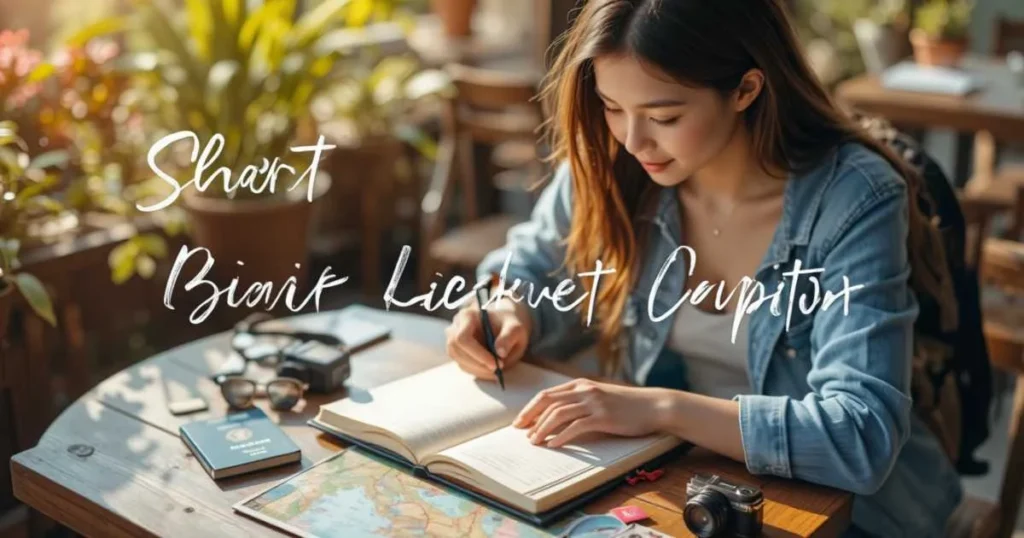 Short Bucket List Captions For Instagram