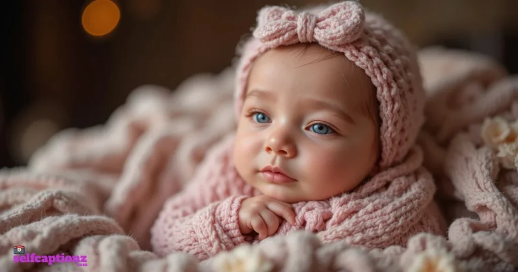 Short Captions For Newborn Baby Girl