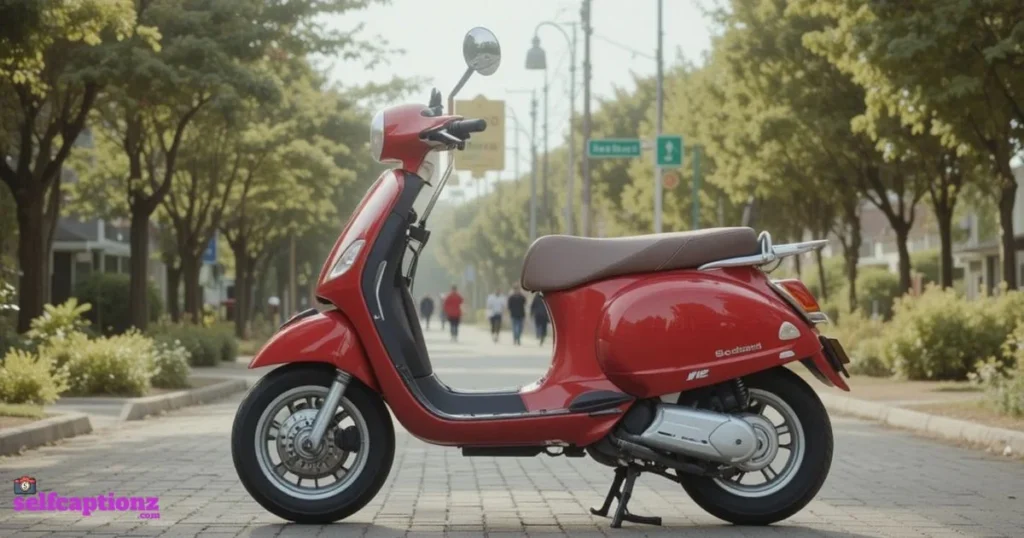 Stylish Scooty Captions For Boys On Instagram