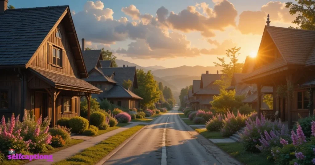 Beautiful Village Captions For Instagram