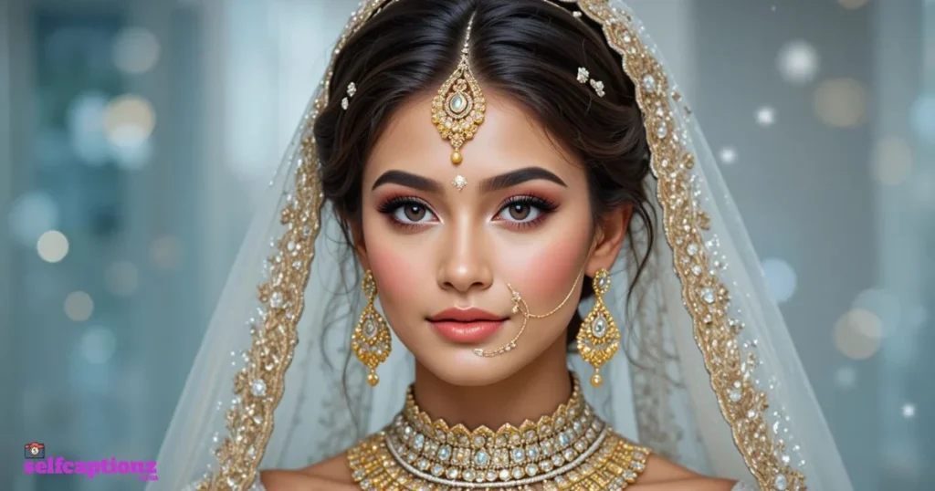 Bridal Makeup Captions
