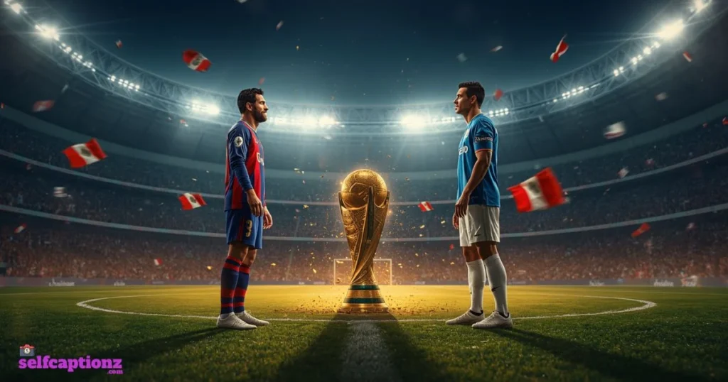 Messi And Ronaldo Fifa World Cup Captions