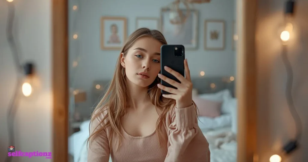 Mirror Selfie Captions For Girls