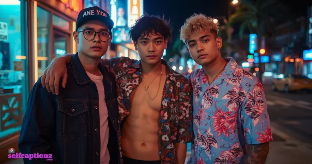 Sassy Trio Captions For Instagram
