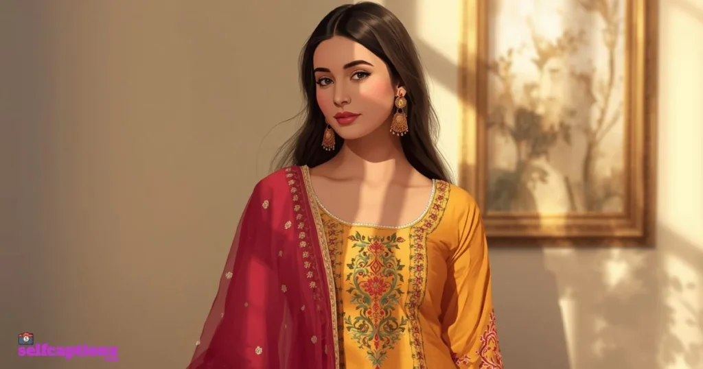 Traditional Kurti Captions For Instagram