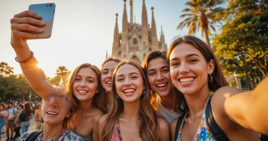 Barcelona Instagram Captions With Friends