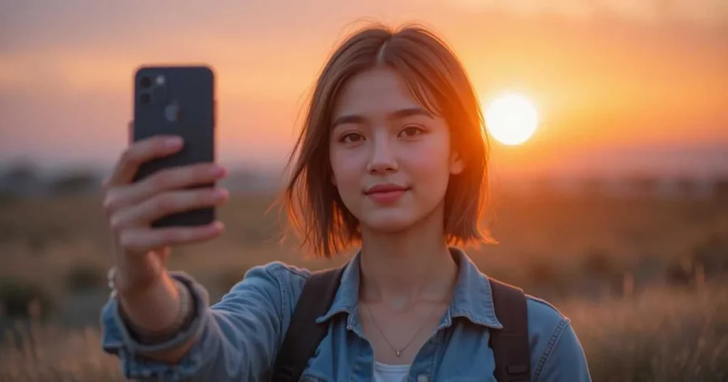 Golden Hour Selfie Captions For Instagram