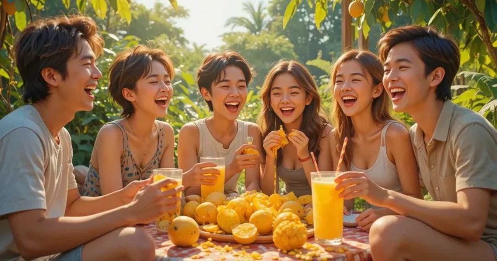Mango Captions For Instagram With Friends