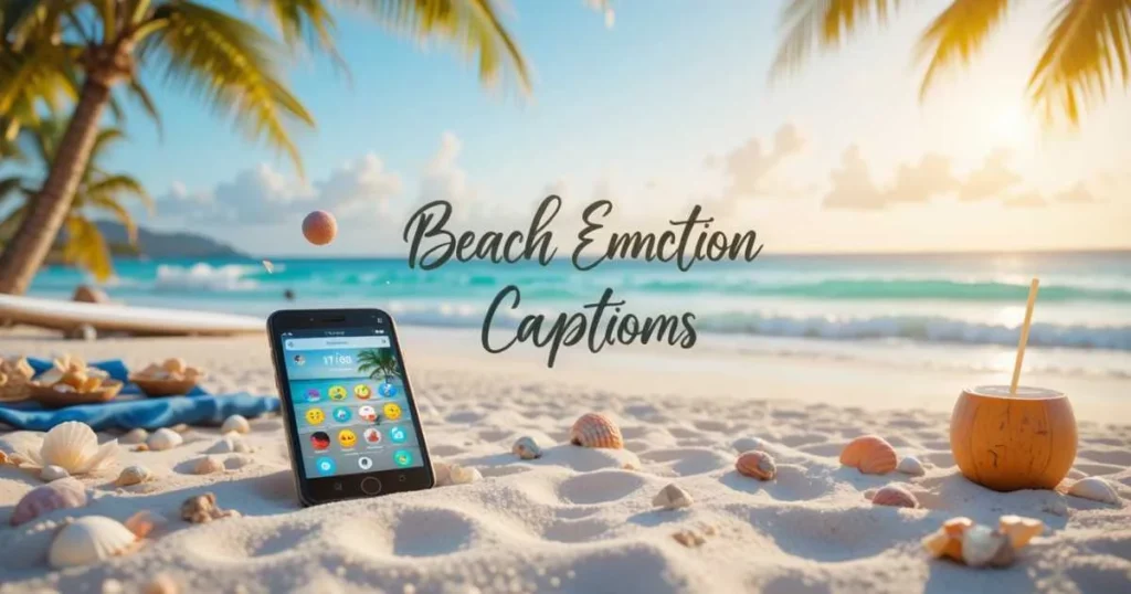 Beach Emoji Captions For Instagram