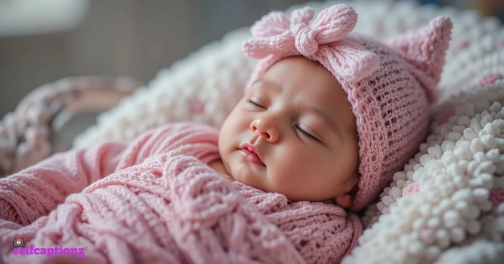 Beautiful Captions For Introducing A Newborn Baby Girl