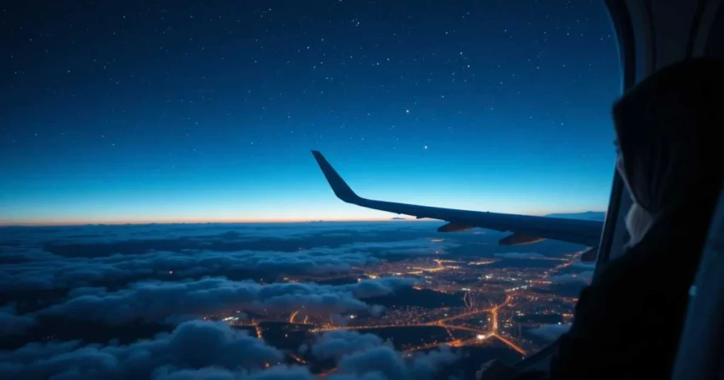Night Flight Captions For Instagram