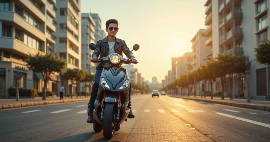 Unique Scooty Captions To Stand Out