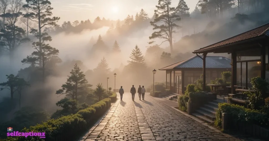 Mist And Fog Vibes Baguio Captions