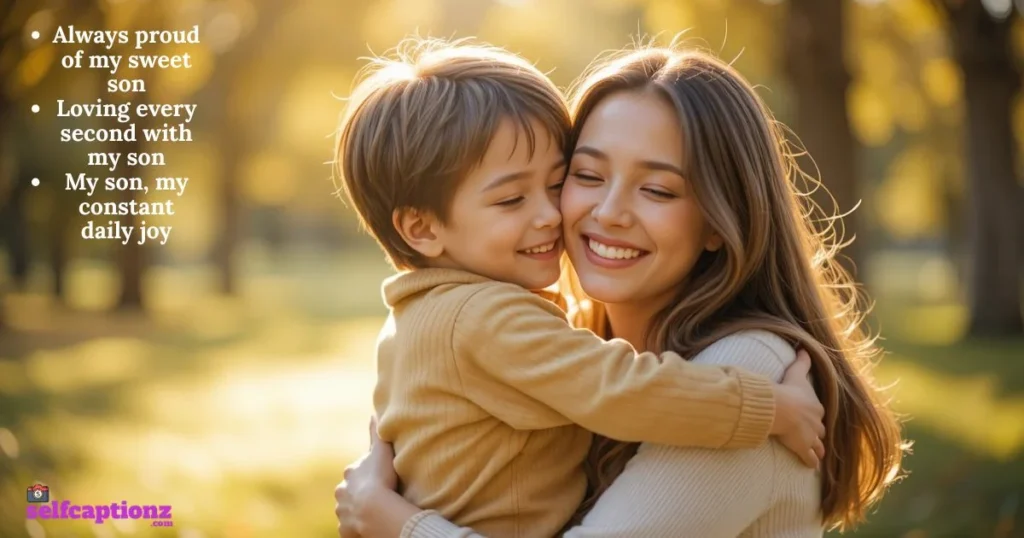 Short Mother Son Love Captions