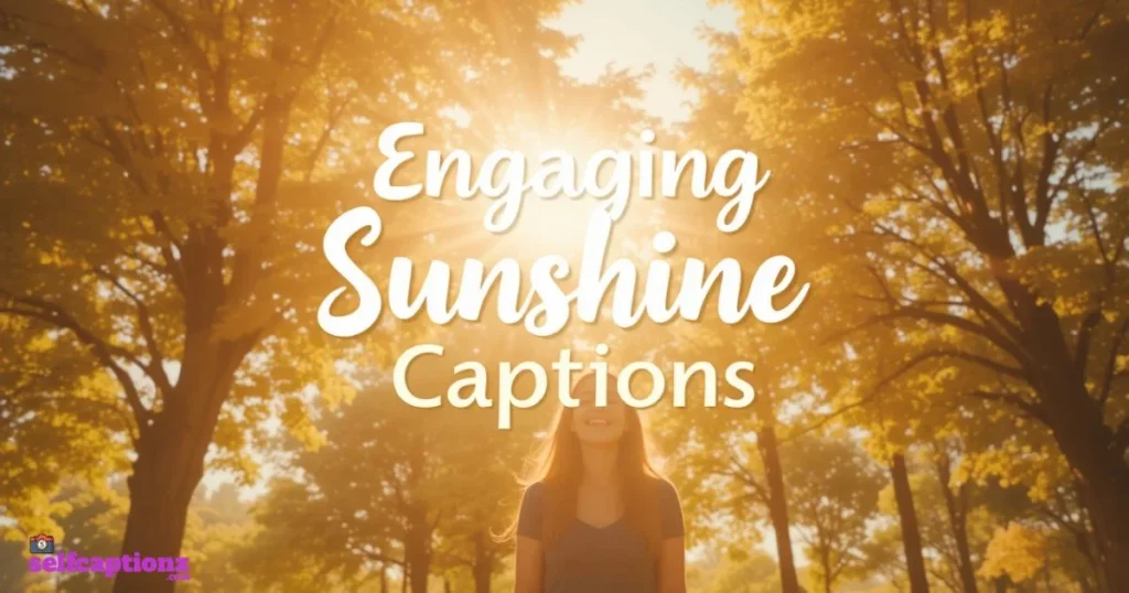 Engaging Sunshine Captions