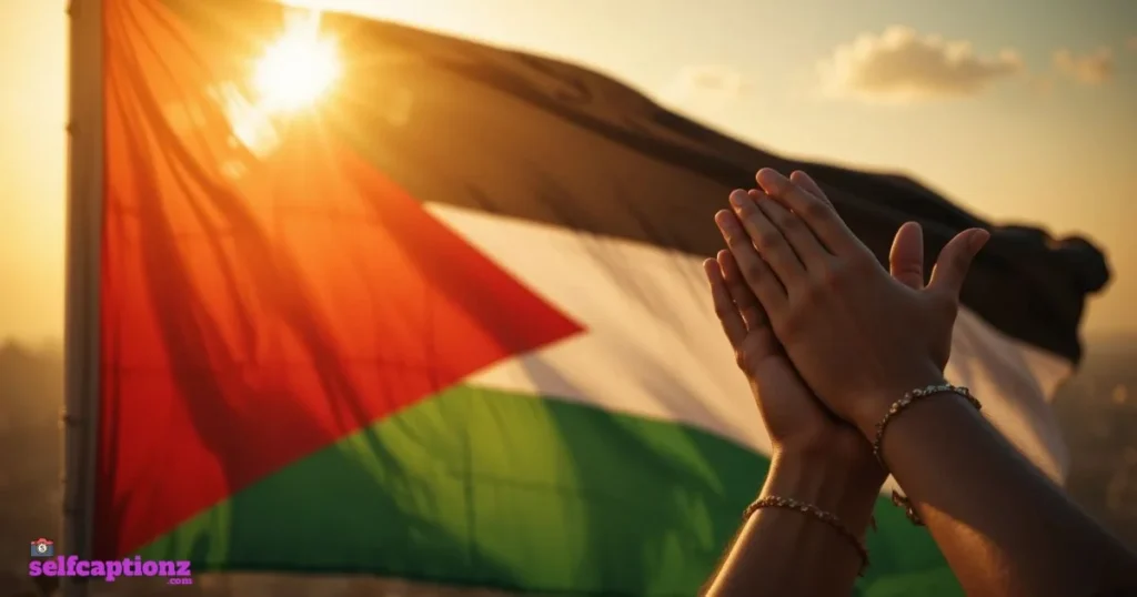 Free Palestine Captions