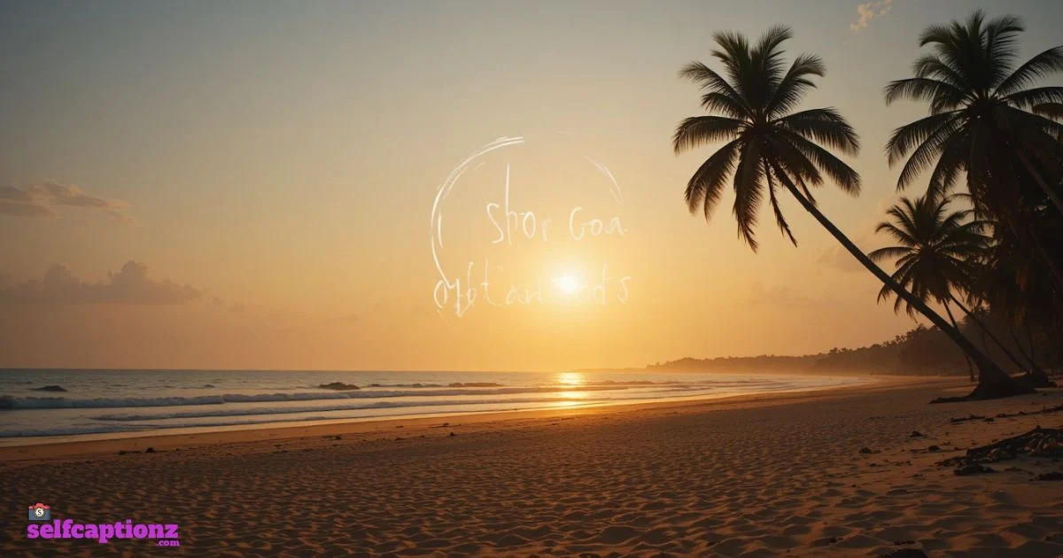 535+ Short Goa Captions for Perfect Beach Vibes (2026)