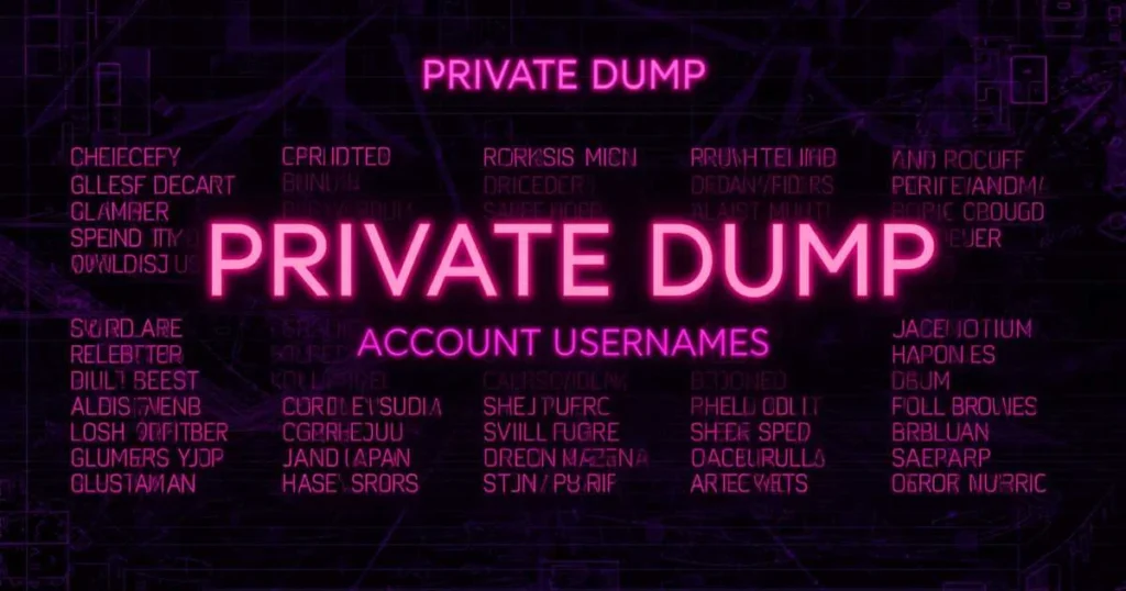 Private Dump Account Username Ideas