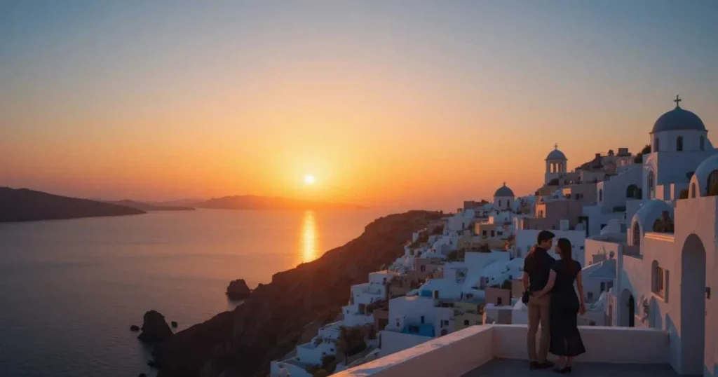 Romantic Greece Instagram Captions