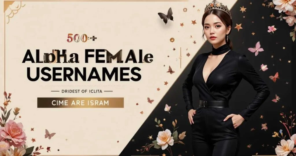 Alpha Female Usernames