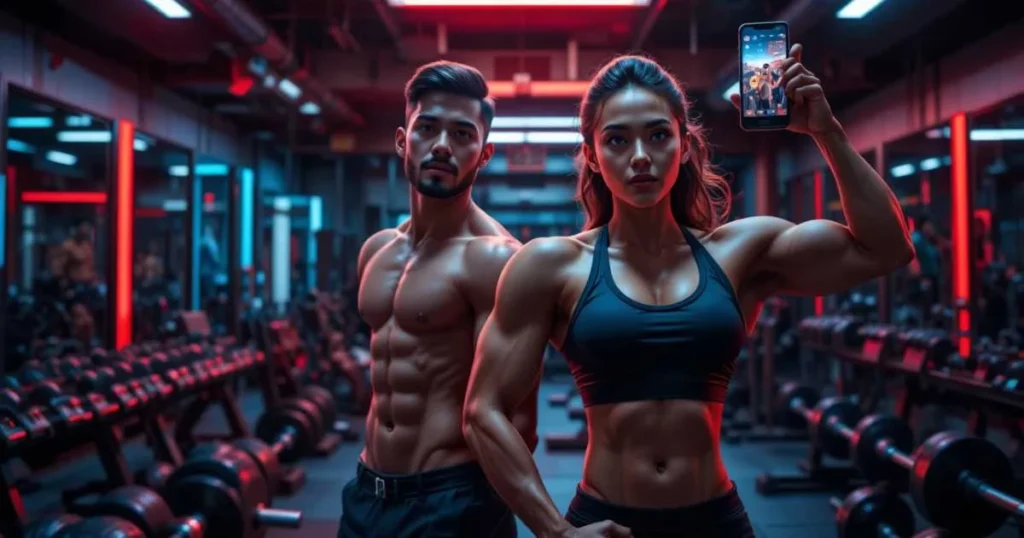 Flexing Muscles Captions For Instagram
