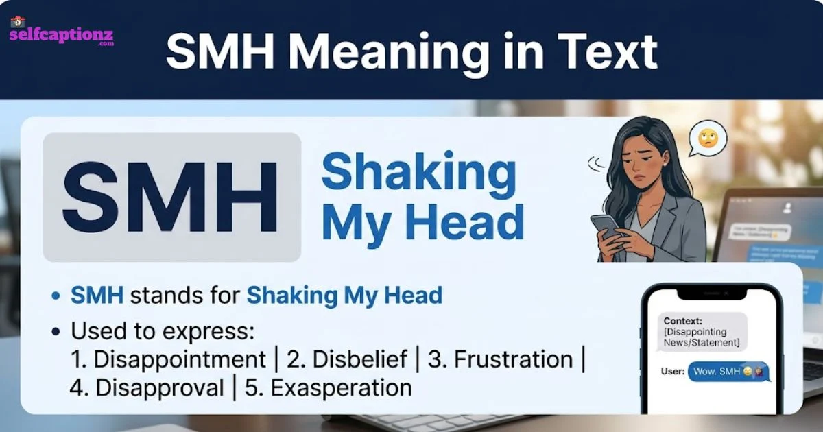 SMH Meaning in Text: Uses, Examples, and Definition 2026