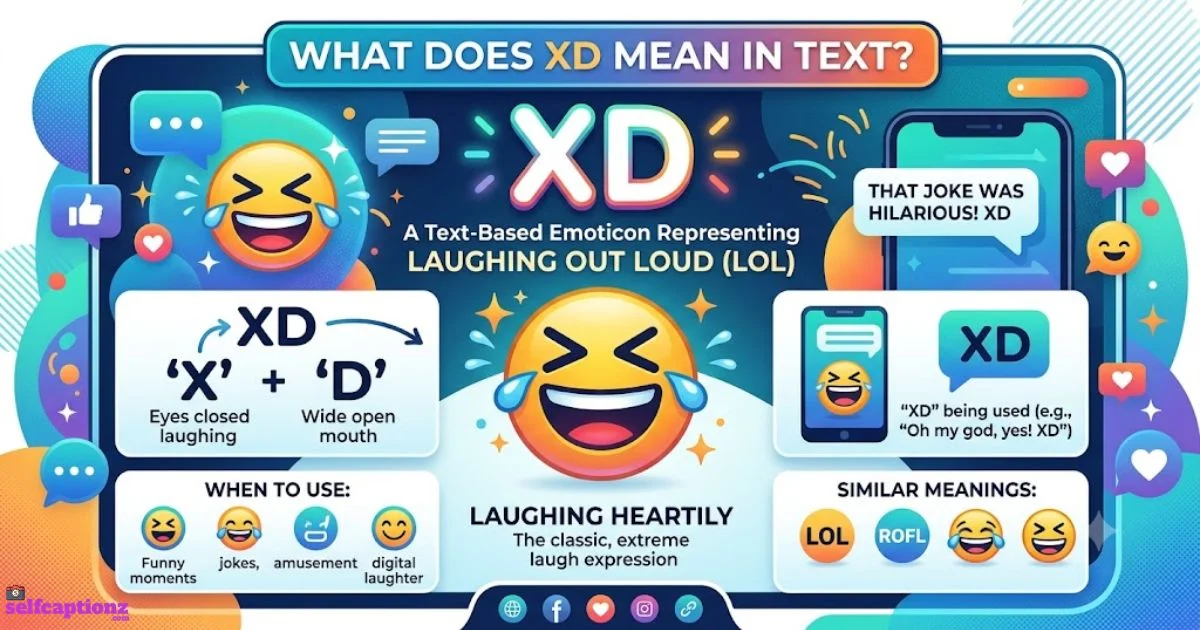 XD Meaning in Text: Definition, Uses & Examples 2026