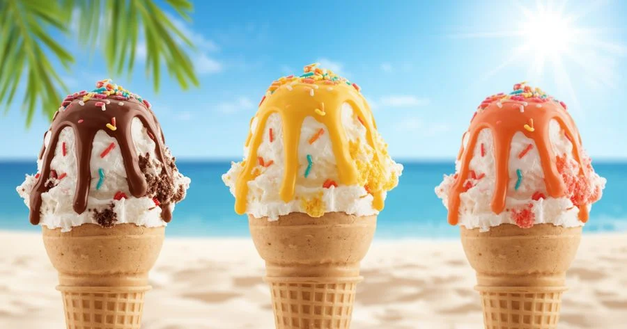 Ice Cream Cone Instagram Captions