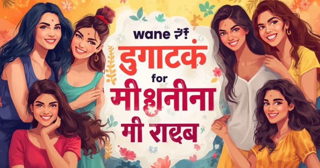 Motivational Marathi Captions For Girls